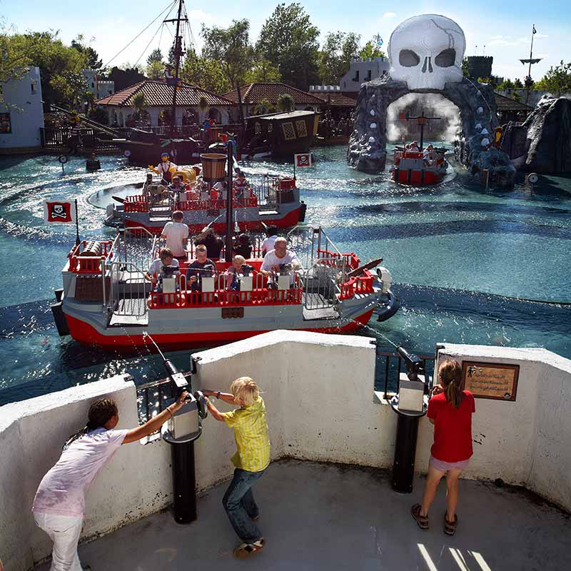 Pirate Splash Battle Legoland Billund