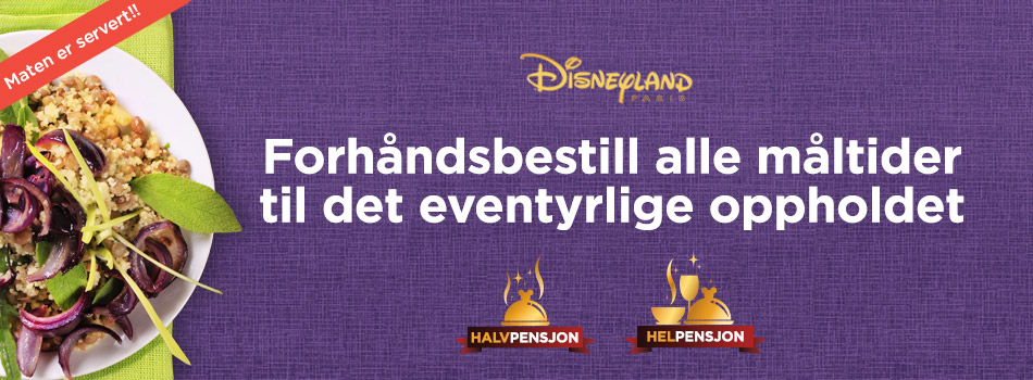 Disney Helhalvpension NO